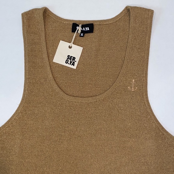 NWT SER.O.YA Sweater Knit Tank Top - Picture 2 of 10